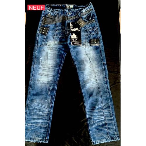 Jeans fashion 2024 homme pas cher